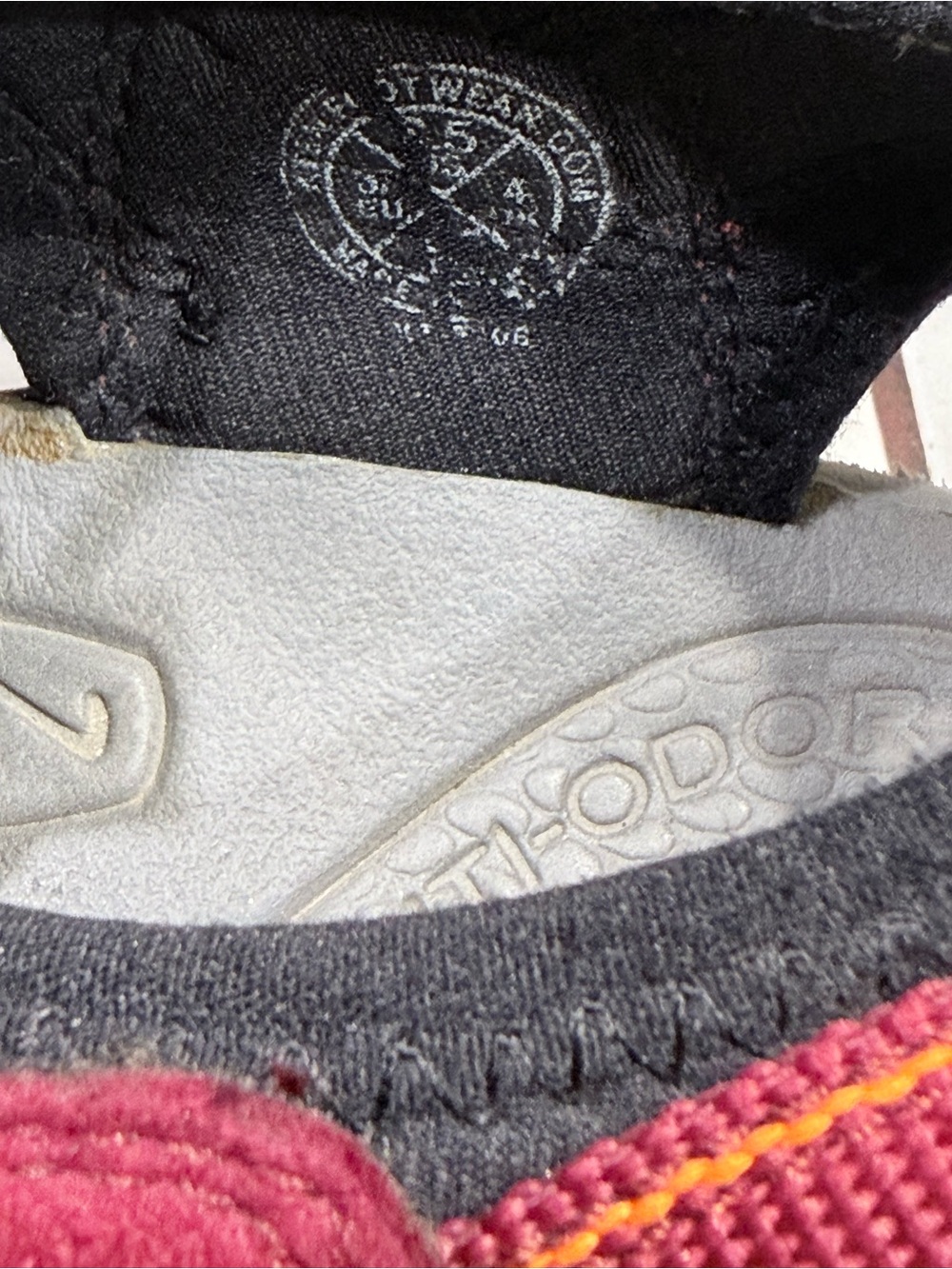 Kids Keen Red Closed-Toe Outdoor Sandals - Picture 9 of 9